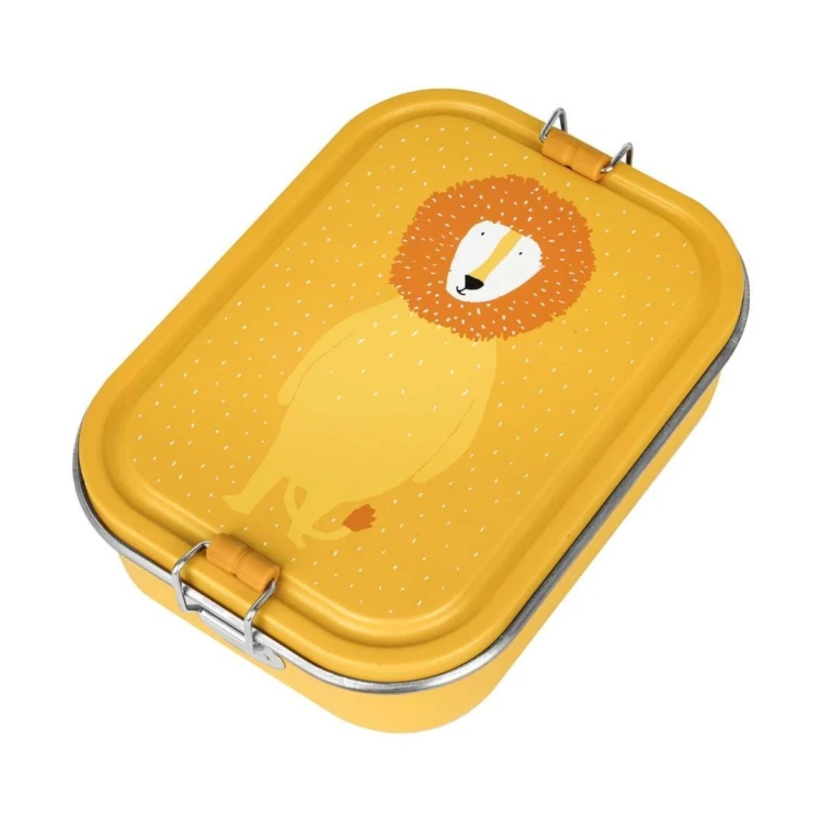Lunch box stalowy duży Lew