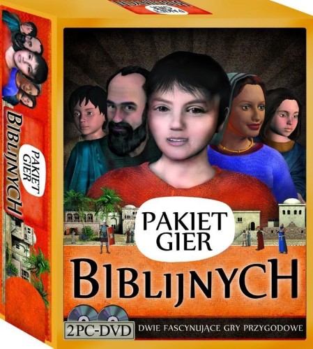 Pakiet gier biblijnych (2 DVD), praca zbiorowa