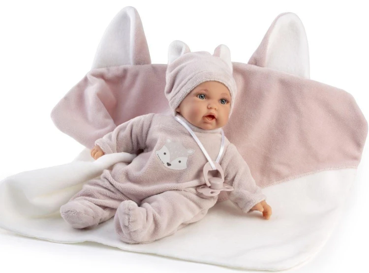 Lalka hiszpańska Petit z kocykiem 27cm