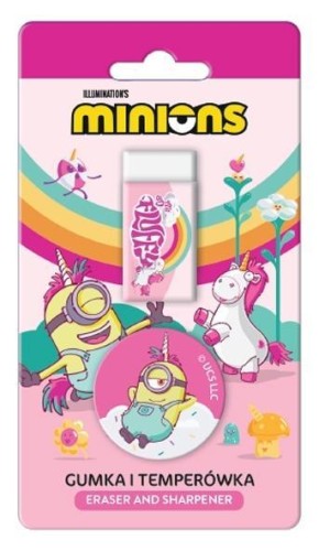 Gumka + temperówka Minionki, Beniamin