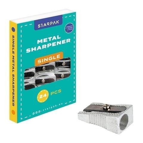 Temperówka metalowa pojedyncza 1szt, STARPAK