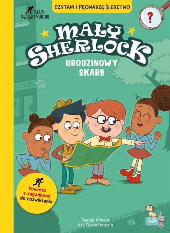 Mały Sherlock. Urodzinowy skarb, Pascal Prevot