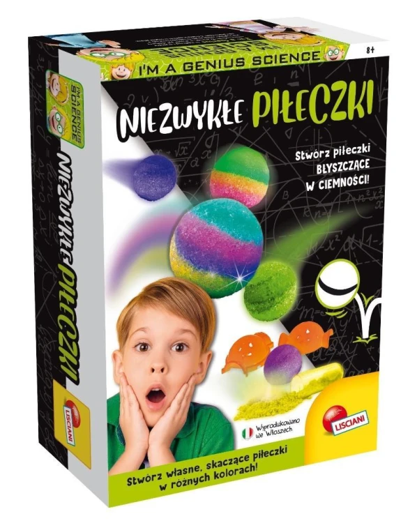 Mały Geniusz - Niezwykłe piłeczki, Lisciani