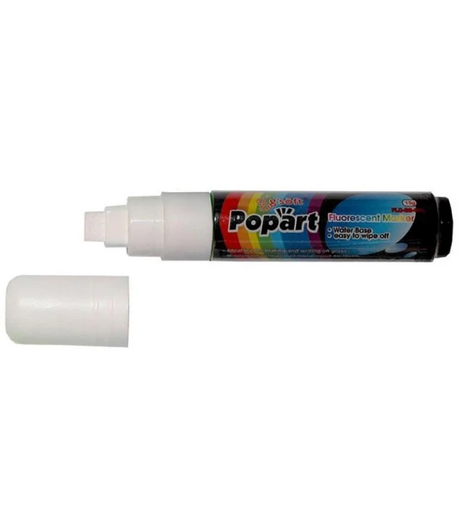 Marker kredowy 15g biały D.RECT, D.RECT