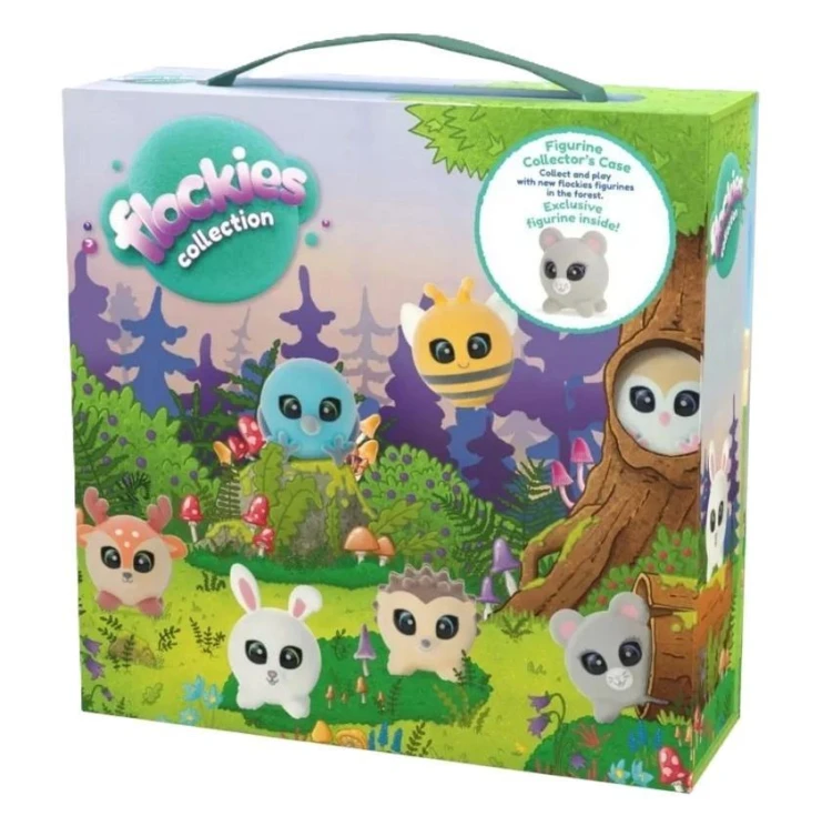 Figurka Flockies Walizka zielona, TM Toys