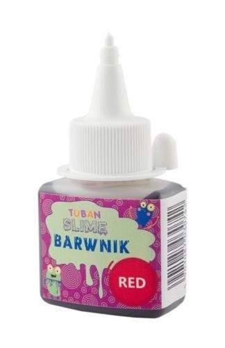 Slime barwnik czerwony 35ml TUBAN, Tuban