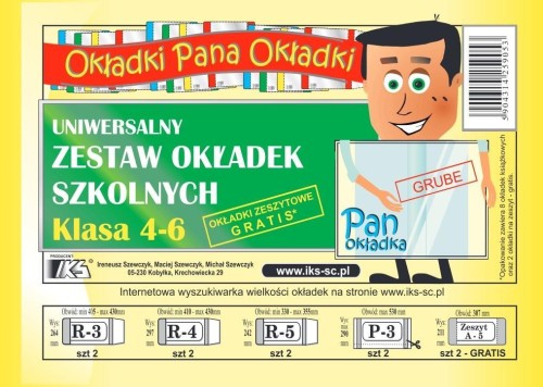 Komplet okładek kl.4-6, IKS