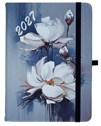 Kalendarz Hip hop 2027 B6 tygodniowy magnolia