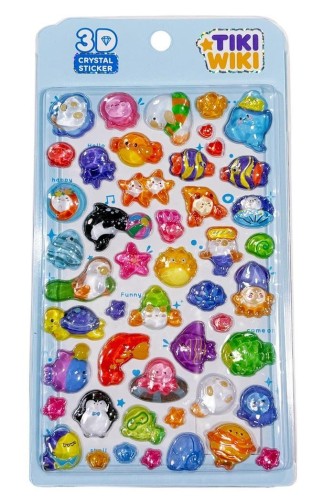 Naklejki 3D Crystal Rybki, Kiddisvit