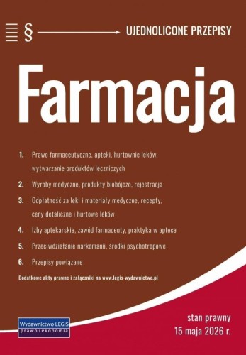 Farmacja. Ujednolicone przepisy, praca zbiorowa