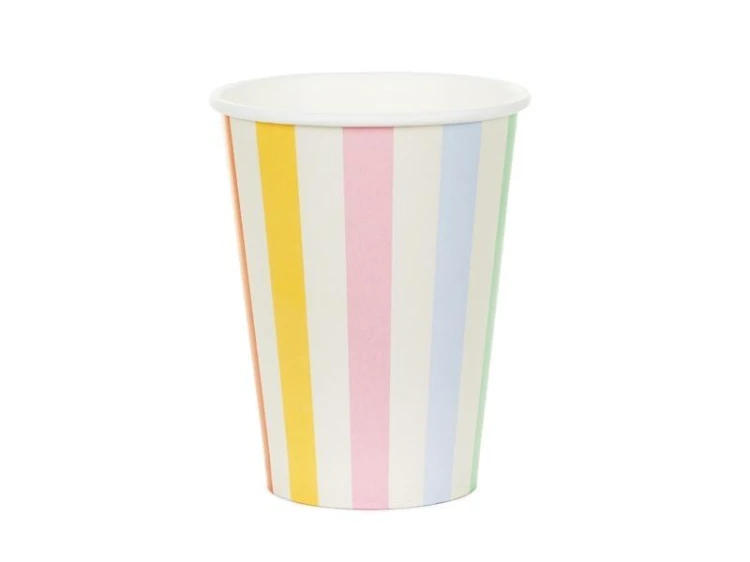 Kubeczki Paski 400ml 6szt