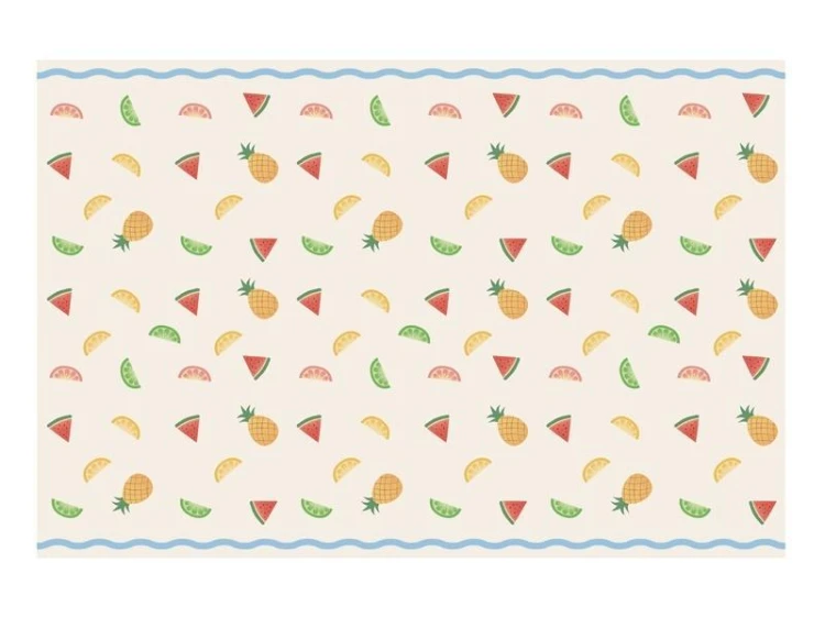 Obrus papierowy Owoce 180x120cm