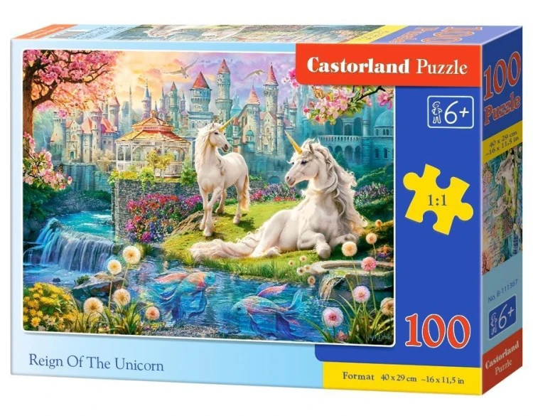 Puzzle 100 Reign Of The Unicorn, Castorland