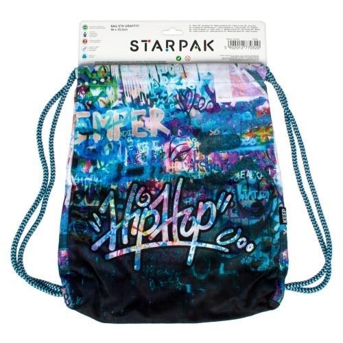 Worek na ramię graffiti, STARPAK