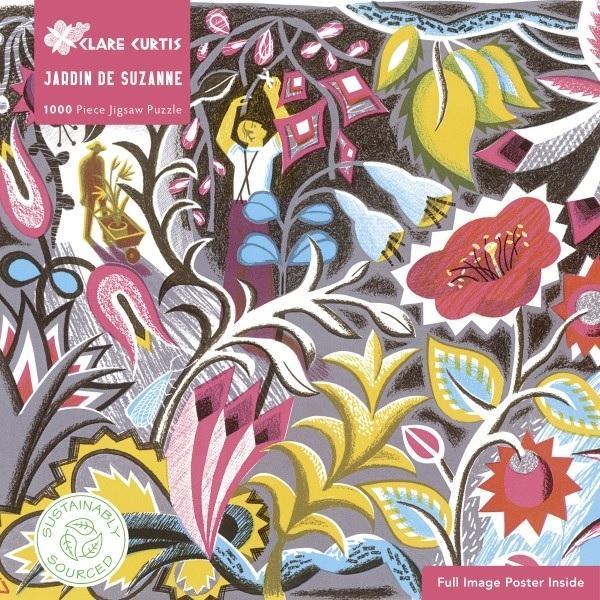 Puzzle 1000 Ogród Suzanne Clare Curtis, Flame Tree