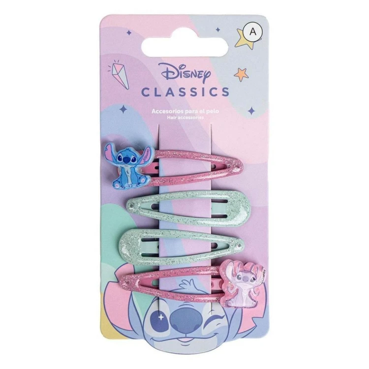 Spinki do włosów Stitch 4szt, Artesania Cerda
