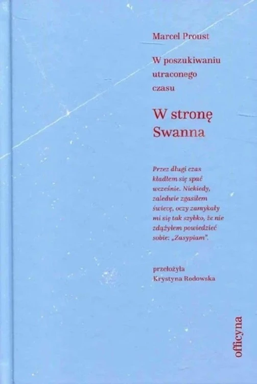 W stronę Swanna, Marcel Proust