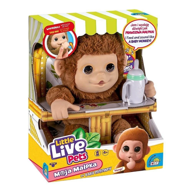 Little Live Pets - Moja małpka Mango, Cobi