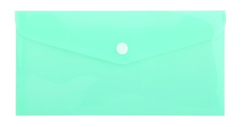 Teczka koperta DL PP pastel zielony, Biurfol