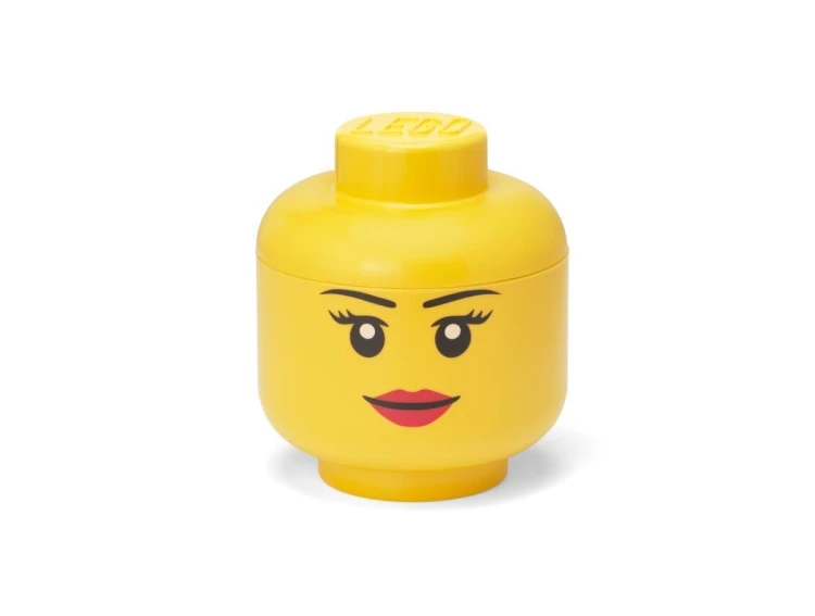 LEGO(R) pojemnik główka small - girl, NHG