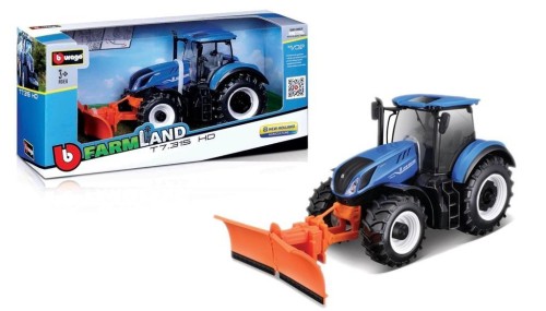 New Holland T7.315 HD pług BBURAGO, BBurago