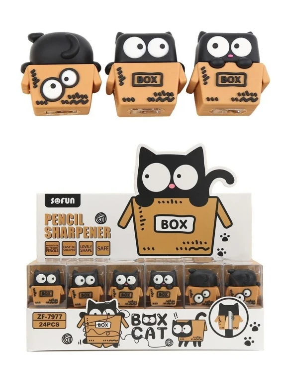 Temperówka Cat (24szt), Cresco