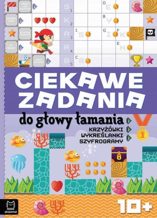 Ciekawe zadania do głowy łamania. Krzyżówki...