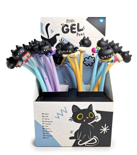 Cienkopis Lucky the Black Cat (30szt), Puckator