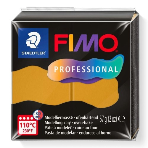 Masa termoutwardzalna Fimo 57g ochra, Staedtler