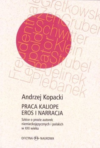Praca Kaliope. Eros i narracja, Andrzej Kopacki