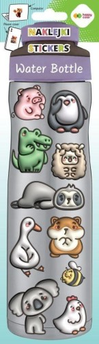 Naklejki Bubble Animals 83x286 HAPPY COLOR, GDD