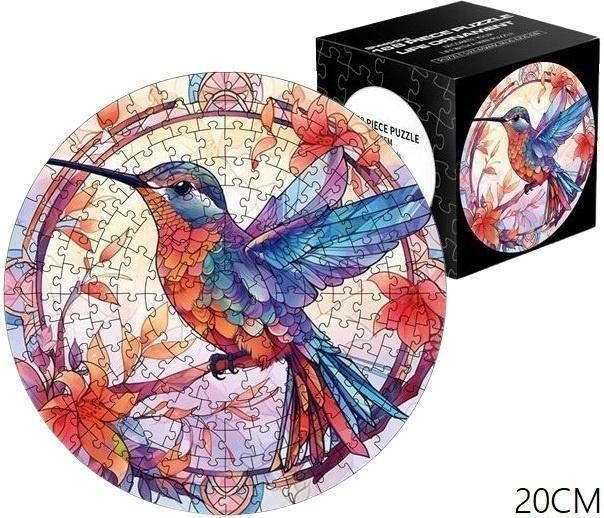 Puzzle 168el Witraż. Ptak, Merkpol