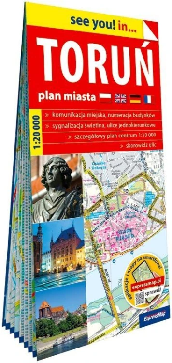 See you! in... Toruń plan miasta 1:20 000
