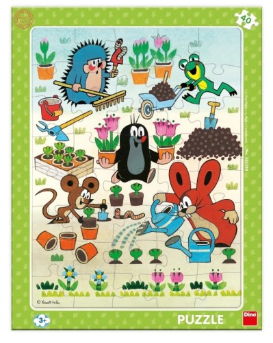 Puzzle dla dzieci 40el, Dino Toys