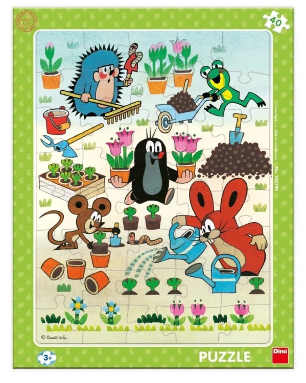 Puzzle dla dzieci 40el, Dino Toys
