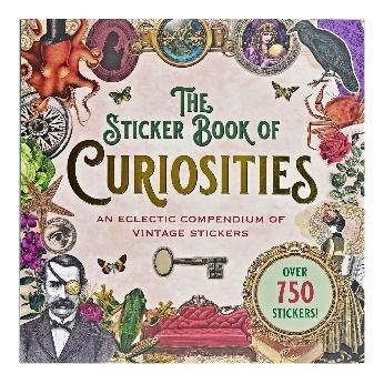 Książka z naklejkami 750szt - Curiosities