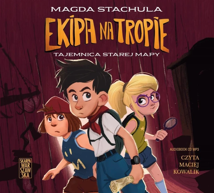 Ekipa na tropie. Tajemnica starej mapy audiobook