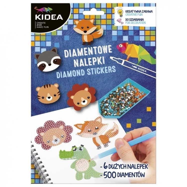 Naklejki diamentowe Zwierzęta KIDEA, DERFORM