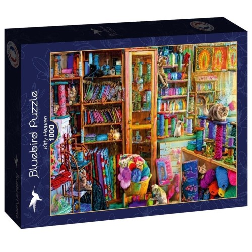 Puzzle 1000 Kocia królewstwo, Bluebird Puzzle
