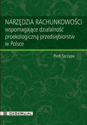 Narzędzia rachunkowości wspomagające działalność..