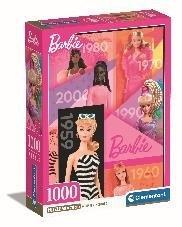 Puzzle 1000 Compact Barbie, Clementoni