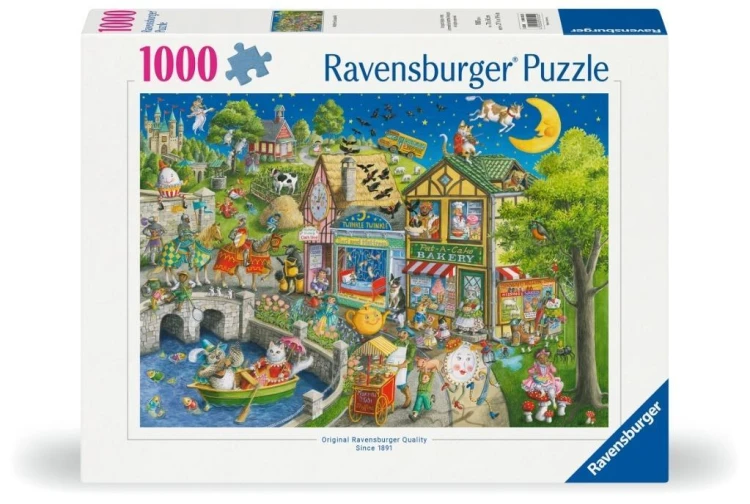 Puzzle 2D: Mother Gooseville 1000el, Ravensburger