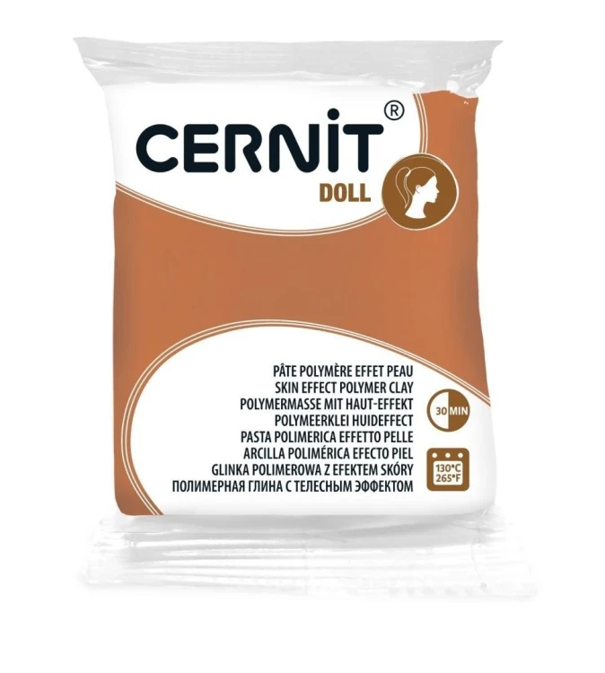 Modelina Doll karmelowa 56g, Cernit