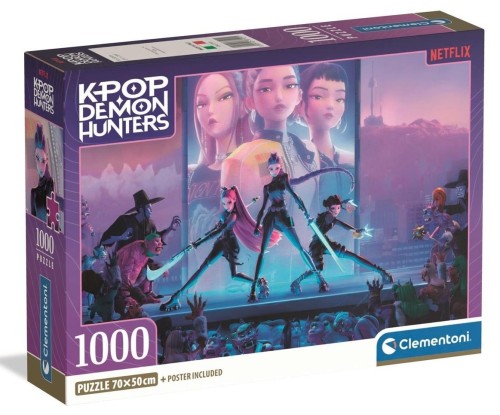 Puzzle 1000 Compact K-pop Demon Hunters