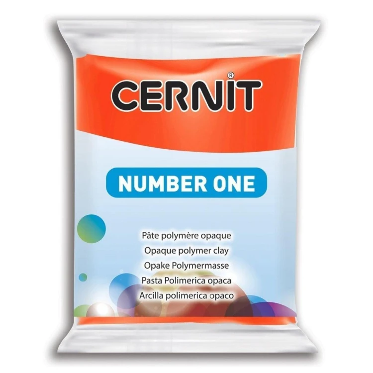 Modelina czerwona makowa 56g, Cernit