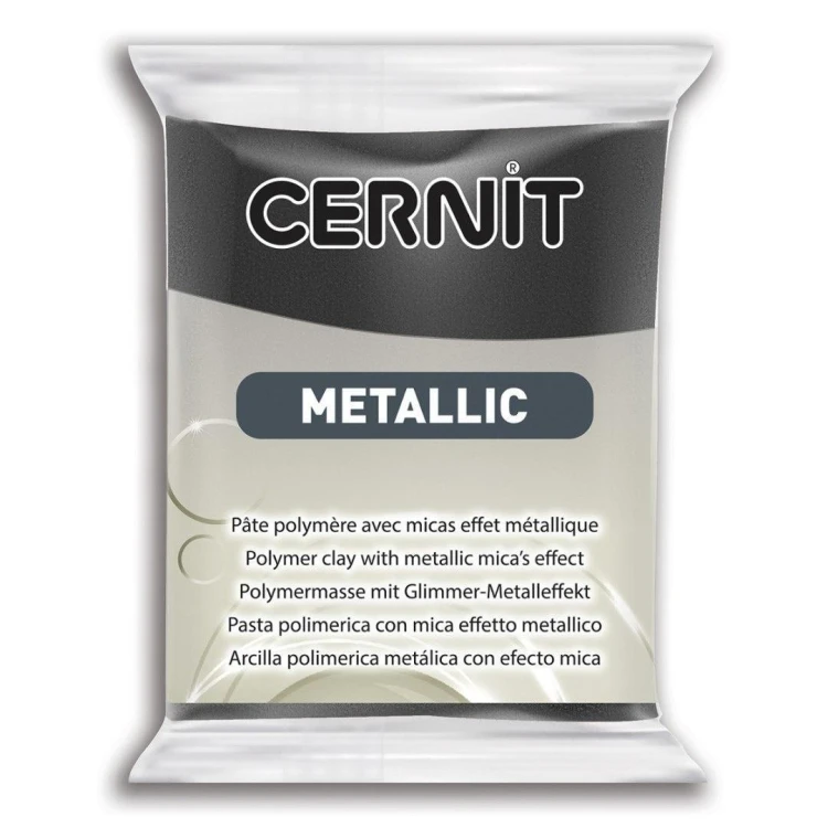 Modelina metaliczna hematytowa 56g, Cernit