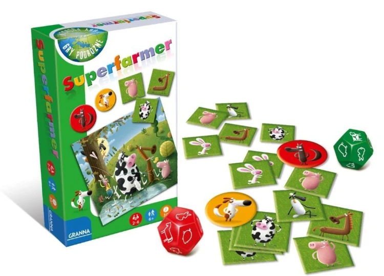 Superfarmer wersja podróżna GRANNA, Granna