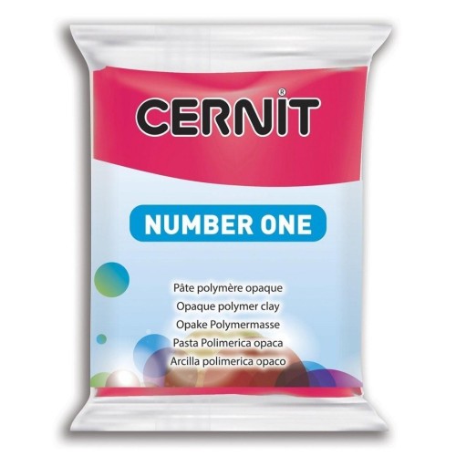 Modelina karminowa 56g, Cernit