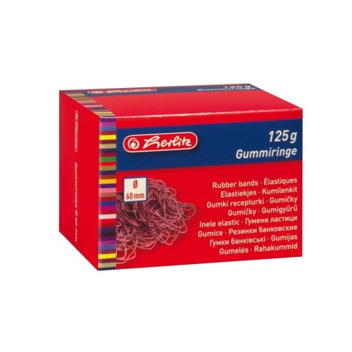 Gumki recepturki 125g 60mm, HERLITZ