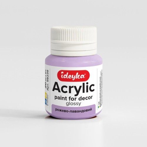 Farba akrylowa Różowy i lawendowy 20ml, Ideyka